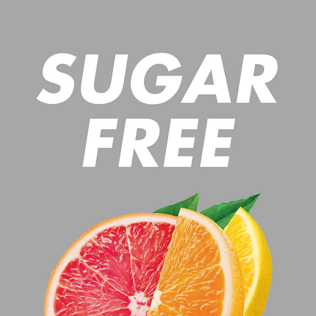 HALLS Defense Vitamin C Drops, Sin Azúcar, Sabor Cítricos, 25 Pastillas