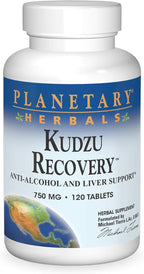 Planetary Herbals Kudzu Recovery 750 mg - 120 Comprimidos
