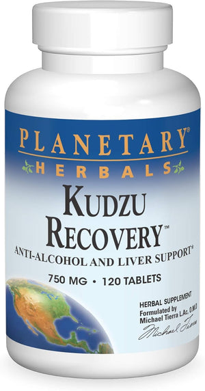 Planetary Herbals Kudzu Recovery 750 mg - 120 Comprimidos – Image 1