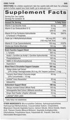 GNC Preventive Nutrition Brain Health Formula, 60 Comprimidos
