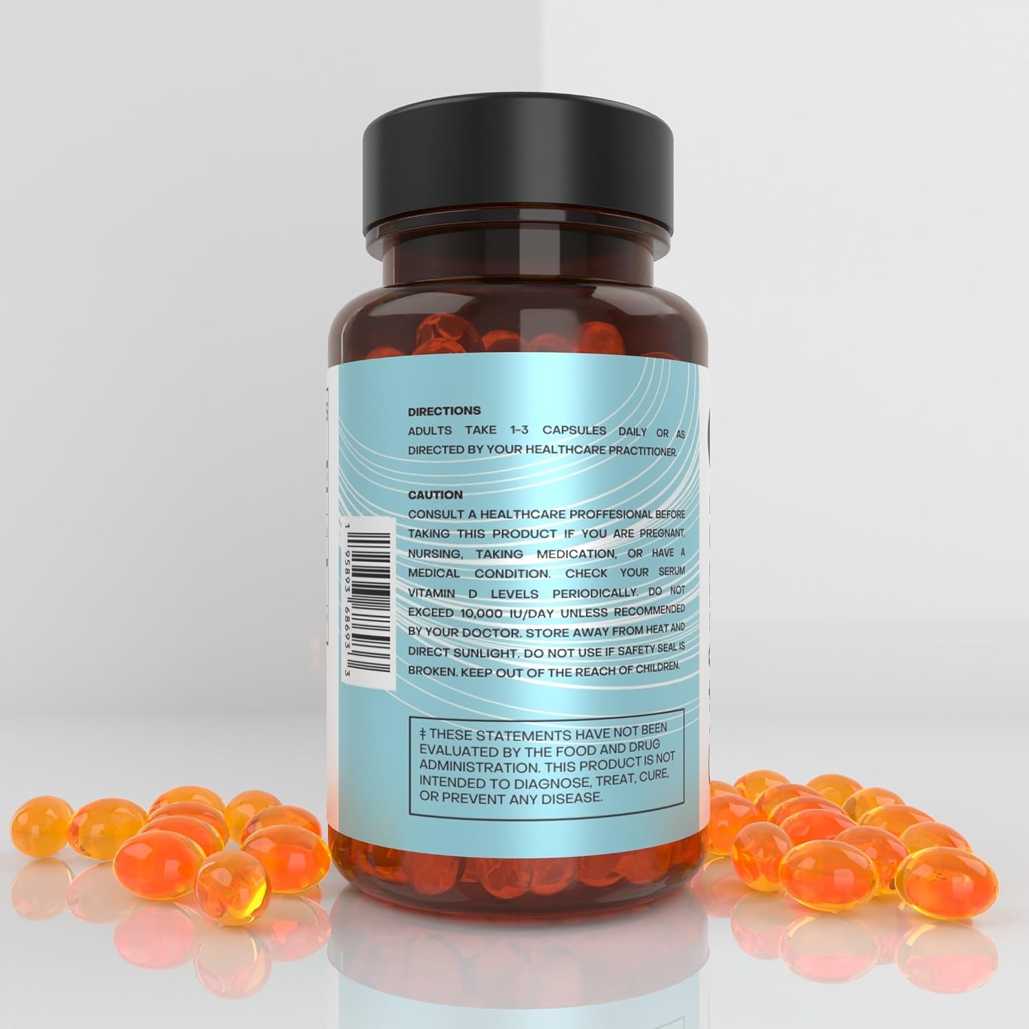 Butirato 350mg, Vitamina D3 2000 UI y Vitamina K2 120 mcg - 30 Cápsulas Blandas