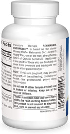 Planetary Herbals Rehmannia Endurance Comprimidos, 75 Comprimidos