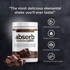 Absorb Plus Isolate Protein - Suplemento Nutricional para la Salud Digestiva, 2.2 lbs, Sabor Simply Chocolate