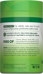 Nature's Truth Vitamina D3 2000 UI Cápsulas Blandas, 150 Unidades