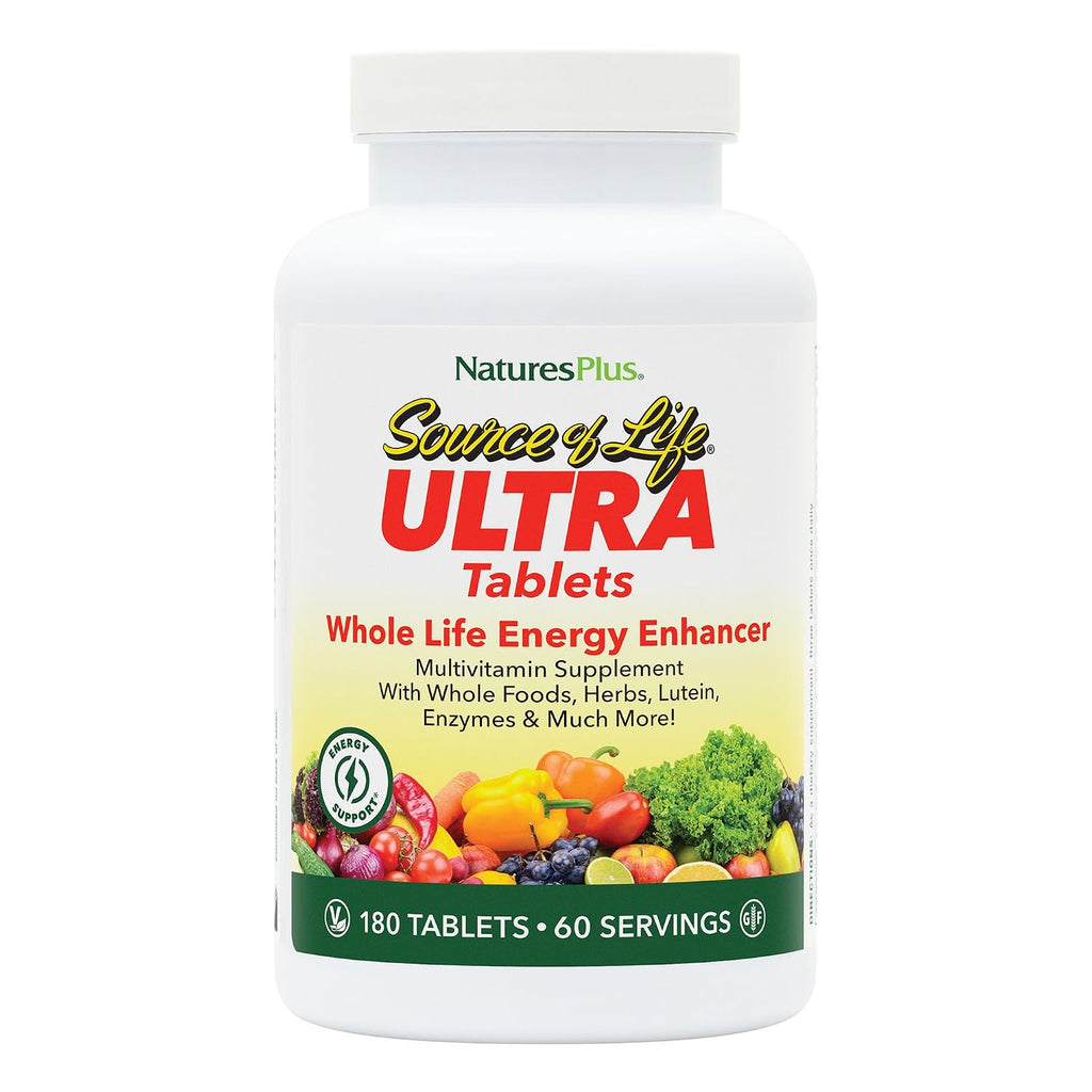 NaturesPlus Ultra Source of Life Multivitamínico - 180 Comprimidos