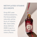 Drop Vitamina B12 Líquida 2500 mcg Metilcobalamina