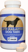 Life Balance Dog Tabs - Multivitamínico para perros con probióticos y enzimas