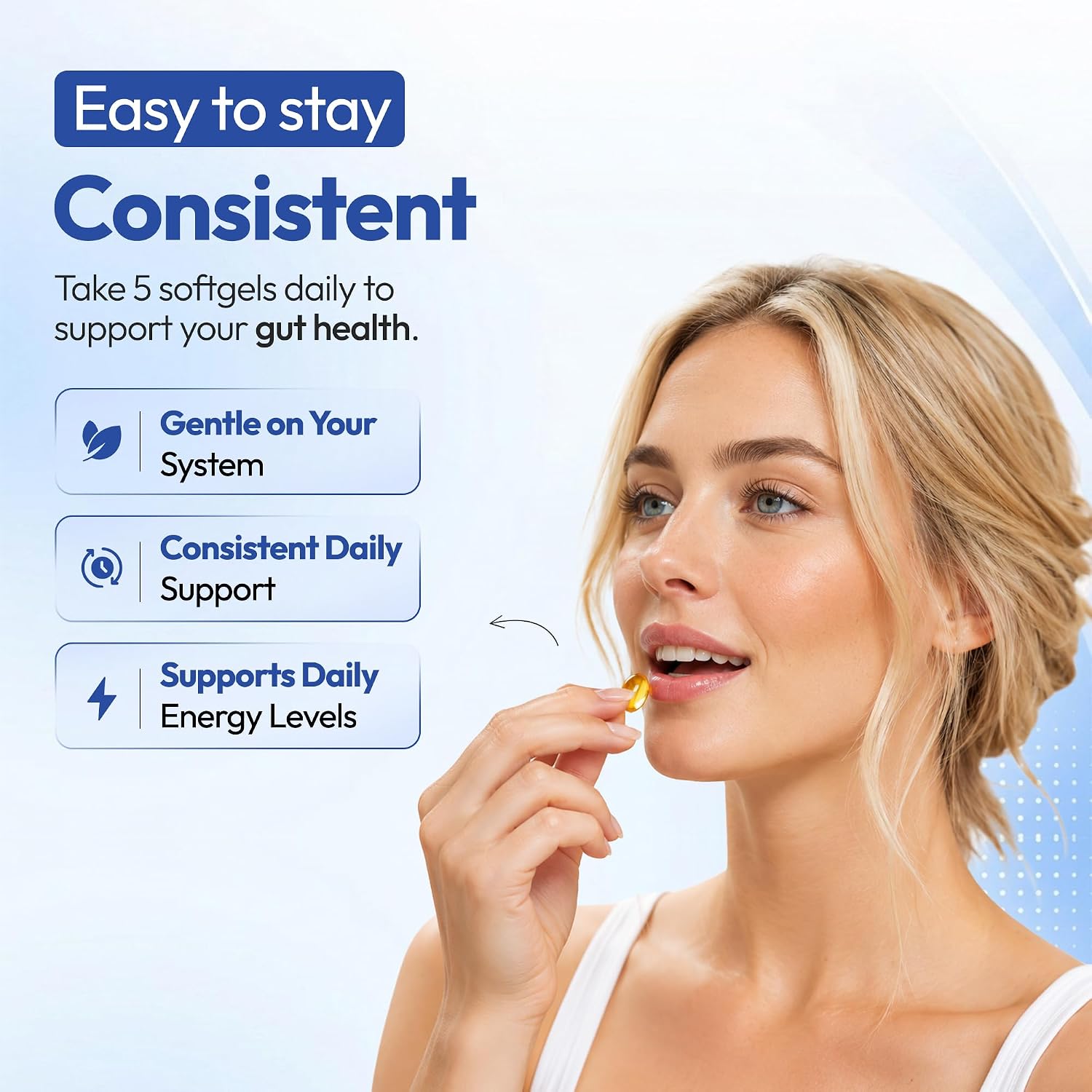 Ácido Undecilénico 250 mg, 250 Cápsulas Blandas – Suplemento de Ácido Graso para el Equilibrio de la Flora Intestinal y Vaginal
