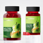 NEWELLME Apple Cider Vinegar Gummies B12 Multivitamin -ACV Supplement Gummy Vitamins, Energy & Detox | Vegan, Non-GMO & Gluten-Free (30)