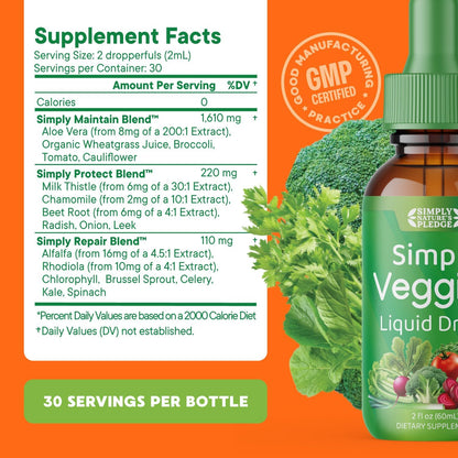 Simply Nature's Pledge - Suplemento de – Wheatgrass (hierba de trigo): Concentrado de clorofila, vitaminas y – Image 4
