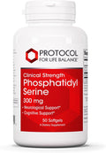 Fosfatidilserina 300mg - Complemento para la Memoria y Función Cognitiva - 50 Cápsulas Blandas