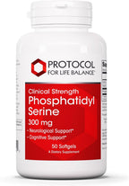 Fosfatidilserina 300mg - Complemento para la Memoria y Función Cognitiva - 50 Cápsulas Blandas