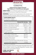 BIOSPEC NUTRITIONALS Cobotic - Complemento para el apoyo inmunitario con vitaminas y zinc