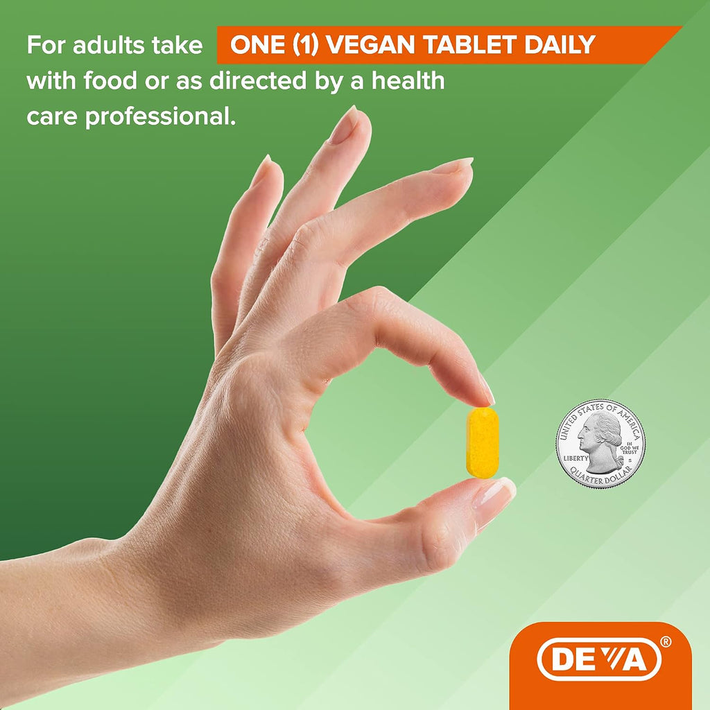 DEVA Vegan Glucosamine MSM CMO & Turmeric - 90 Tablets