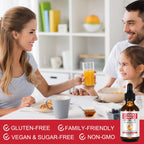 Complejo B Líquido, Gotas Veganas de Vitamina B12 Metilcobalamina, B1, B6, Ácido Fólico y Niacina - Apoyo Energético, Cerebral y Cardíaco, 40 Dosis
