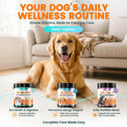 Probióticos para Perros Carmelie - Masticables con Enzimas Digestivas y Prebióticos (Pollo, 200 uds)