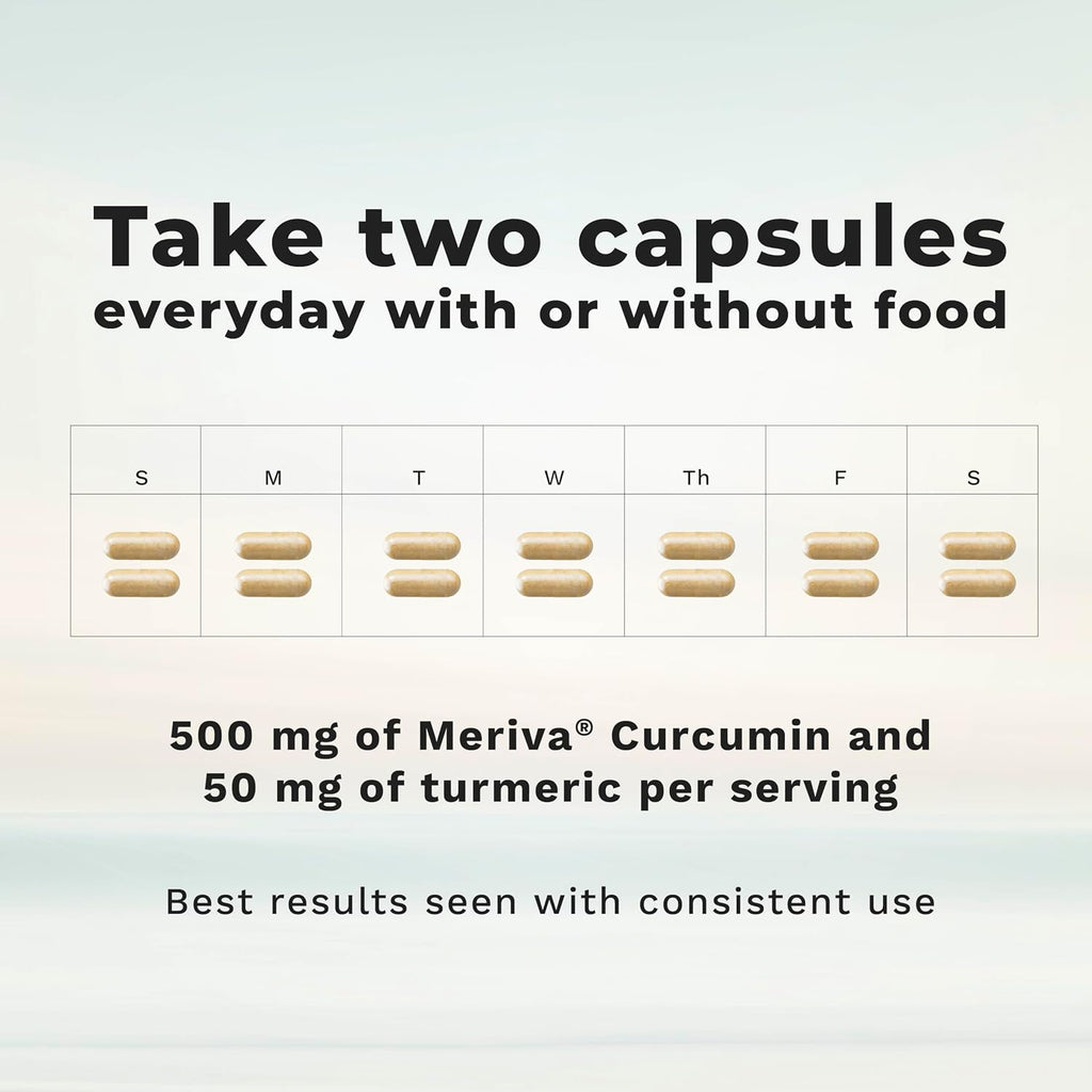 LifeSeasons Essentials Meriva Turmeric - Cúrcuma Phytosome - 60 Cápsulas