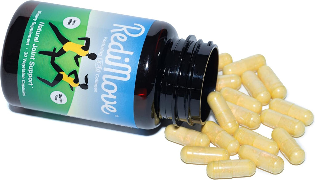RediMove - Suplemento Natural para las Articulaciones - Sin OGM, Sin Gluten, 30 Cápsulas Vegetales