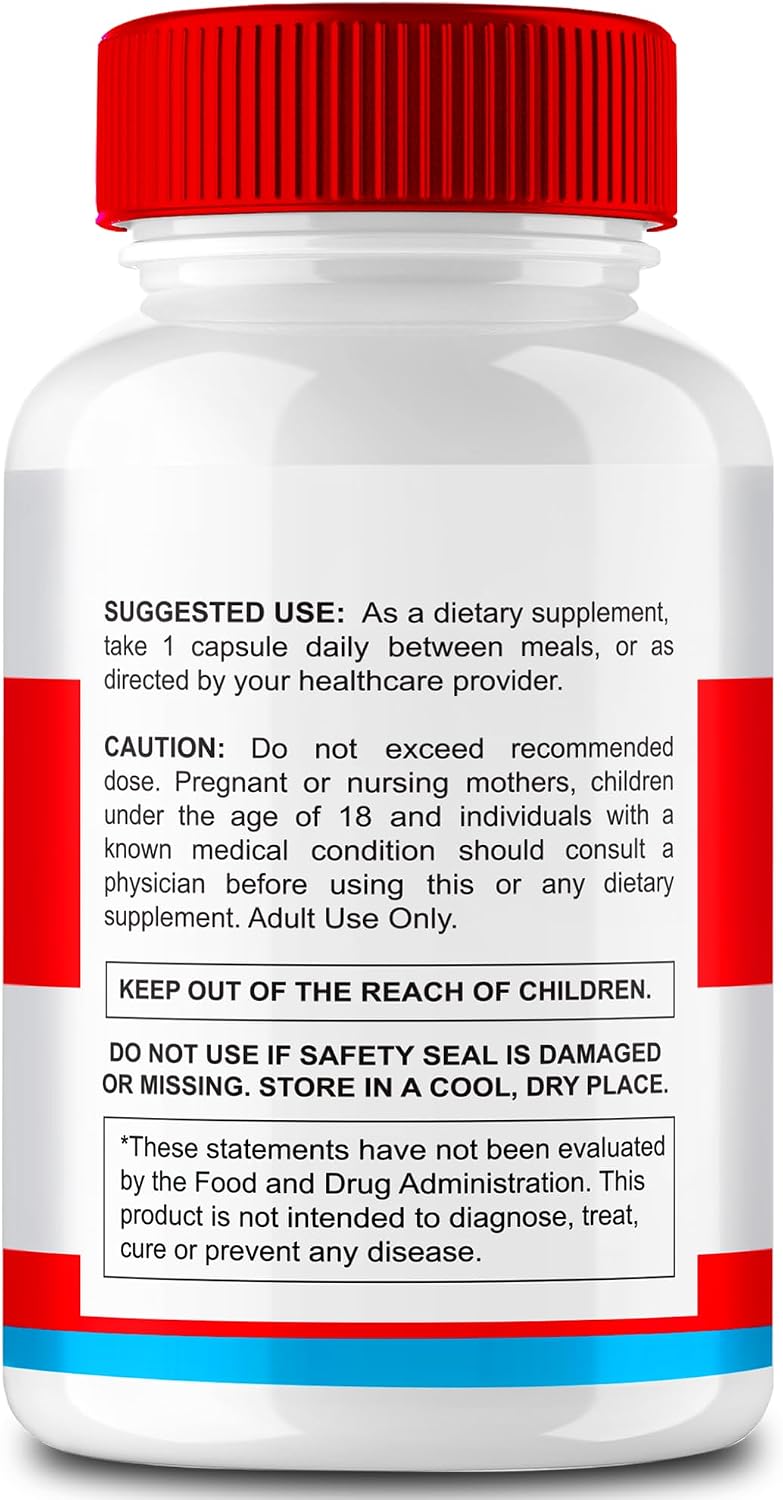 Trusted Relief Capsules - Complemento Alimenticio Natural, Máxima Potencia, 60 Cápsulas