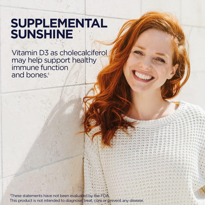 KAL Vitamina D3 Comprimibles 50 mcg (2000 UI), Sabor Canela Natural, Sin Azúcar, 200 Comprimibles – Image 4