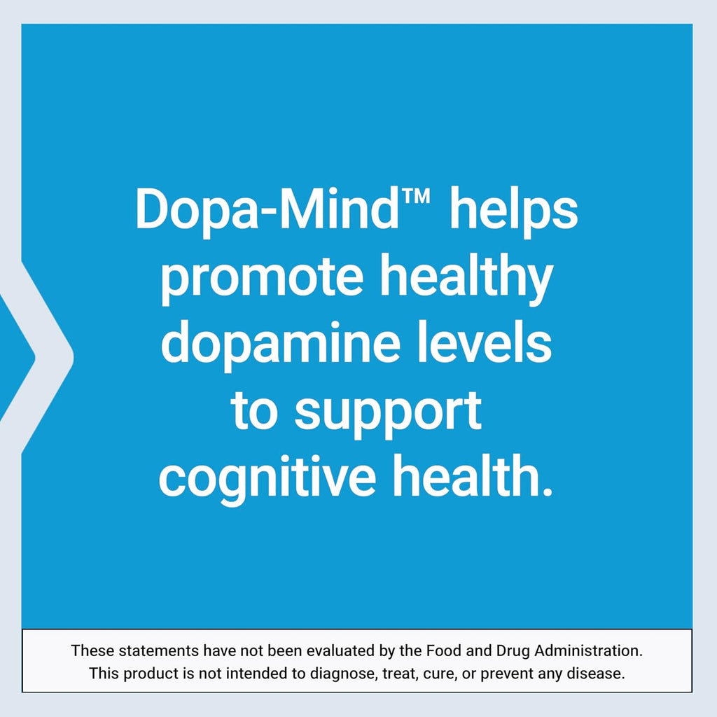 Life Extension Dopa-Mind - Suplemento para el apoyo de la dopamina, 60 comprimidos