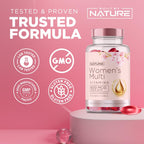 Built by Nature Women's Complete Daily Multivitamin, 120 Softgels