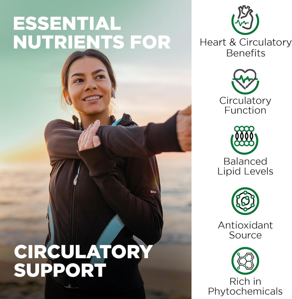 Nutrivein Premium Extracto de Bergamota 1400mg – 120 Cápsulas (60 Días)