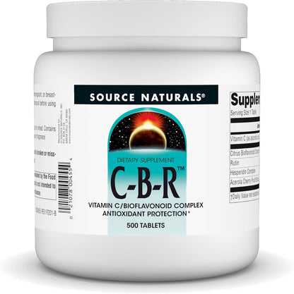 Source Naturals C-B-R - Complejo de Vitamina – Contribuye al funcionamiento normal del sistema inmunitario. – Image 1