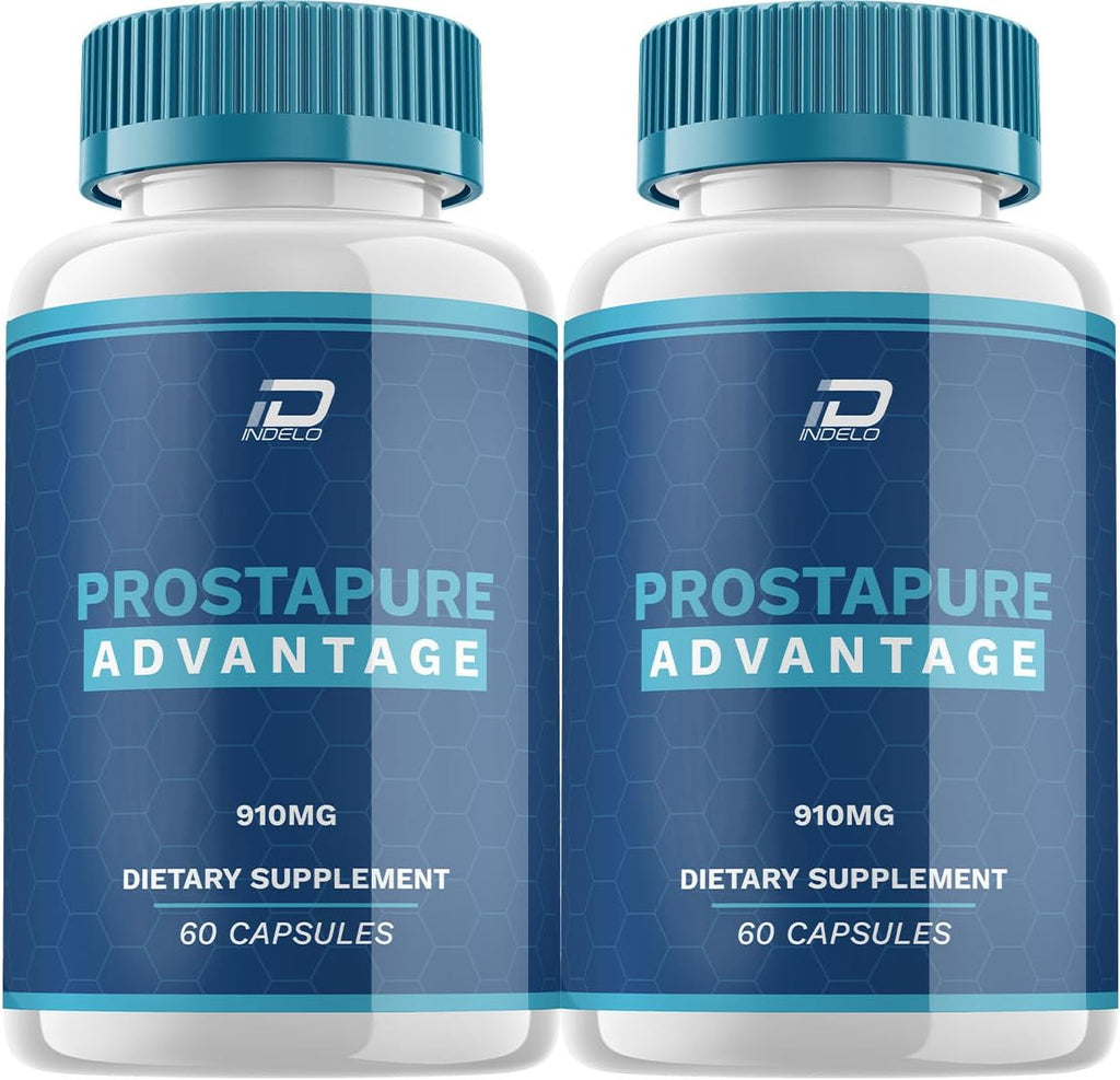 Prostapure Complemento para Hombres – Cápsulas de Energía Avanzada, Suplemento de Máxima Potencia (2 Paquetes - 120 Cápsulas)