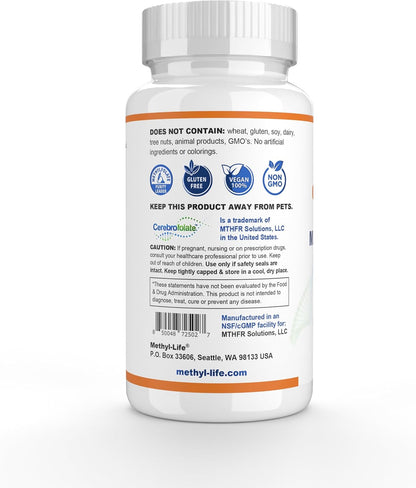 Methyl-Life L-Methylfolate 5 mg - – El folato contribuye a la síntesis normal de aminoácidos. – Image 4