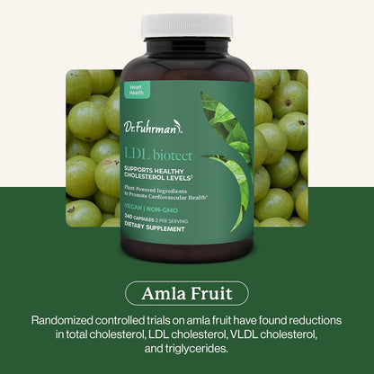Dr. Fuhrman's LDL Biotect - Suplemento con – Chokeberry (aronia): Contiene altos niveles de flavonoides y – Image 3