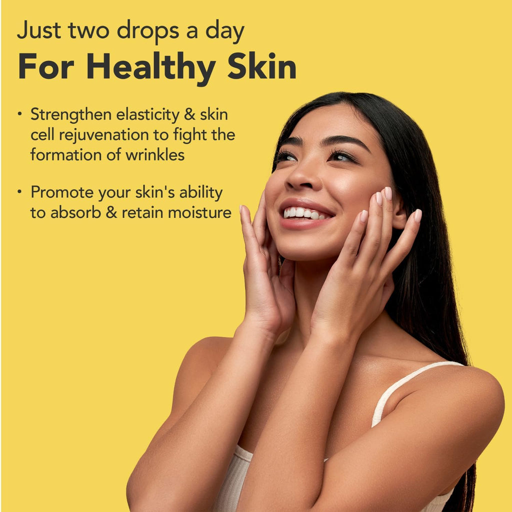 Super Natural Goods Biotina y Colágeno Líquido 70.000 mcg – Gotas para Cabello, Piel y Uñas