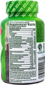 Vitafusion Women's Complete Multivitamin Gominolas, Sabor Baya Natural, 70 unidades (Paquete de 4)