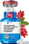 Complejo Liposomal NR con Resveratrol, Fisetina, Espermidina y Berberina - 500mg, 60 Cápsulas