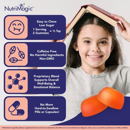 NutriMagic Kids Brain Booster+ 30mg – Zinc: Contribuye a la función cognitiva normal y a la protección de las – Image 8