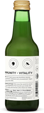 Zumo de Espino Amarillo Orgánico 100% Puro - 250ml (Pack de 6) - Erbology