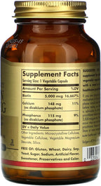 Solgar Biotin 5000 mcg - 180 Cápsulas - Alta Potencia - Con Eyebright, Ginkgo, NAC, Taurina, Carotenoides - Sin Gluten, Vegano