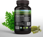 Cápsulas de Moringa en Polvo 100% Pura y Ecológica - 120 Cápsulas de 500 mg