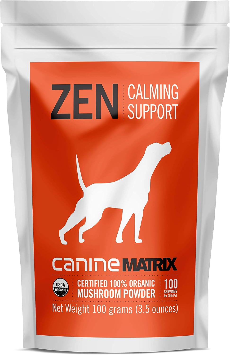 Om Mushroom Matrix Pet – Mezcla de Hongos Zen para Perros y Gatos – Polvo Orgánico 100g
