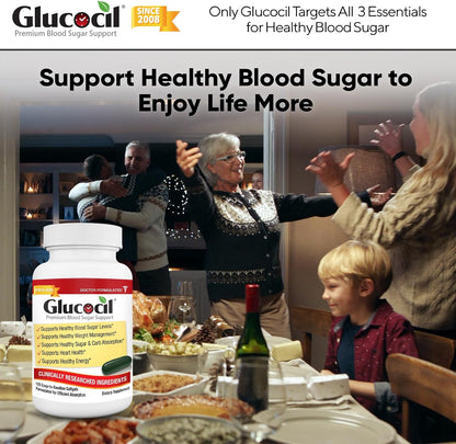 Glucocil Cápsulas Blandas – Apoyo Premium para el Azúcar en Sangre – Pack de 3 – Image 7