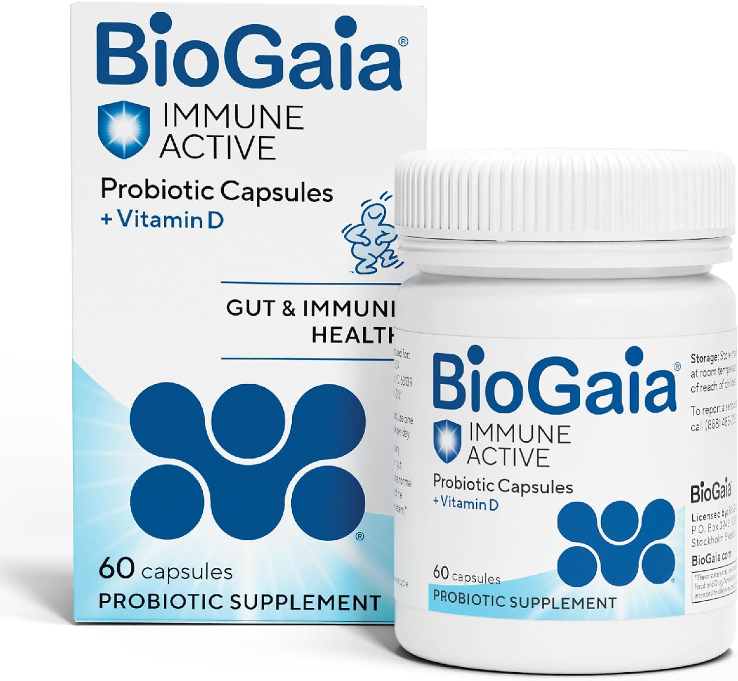 BioGaia Protectis Immune Active Probiótico + Vitamina D