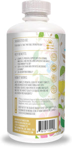 ACTIF Líquido Prenatal Orgánico Completo - 35+ Vitaminas con DHA y Colina, 32 oz (946 ml)