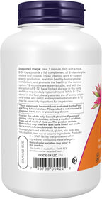 NOW Foods B-50 Complejo B, 250 Cápsulas Vegetales (Pack de 2)