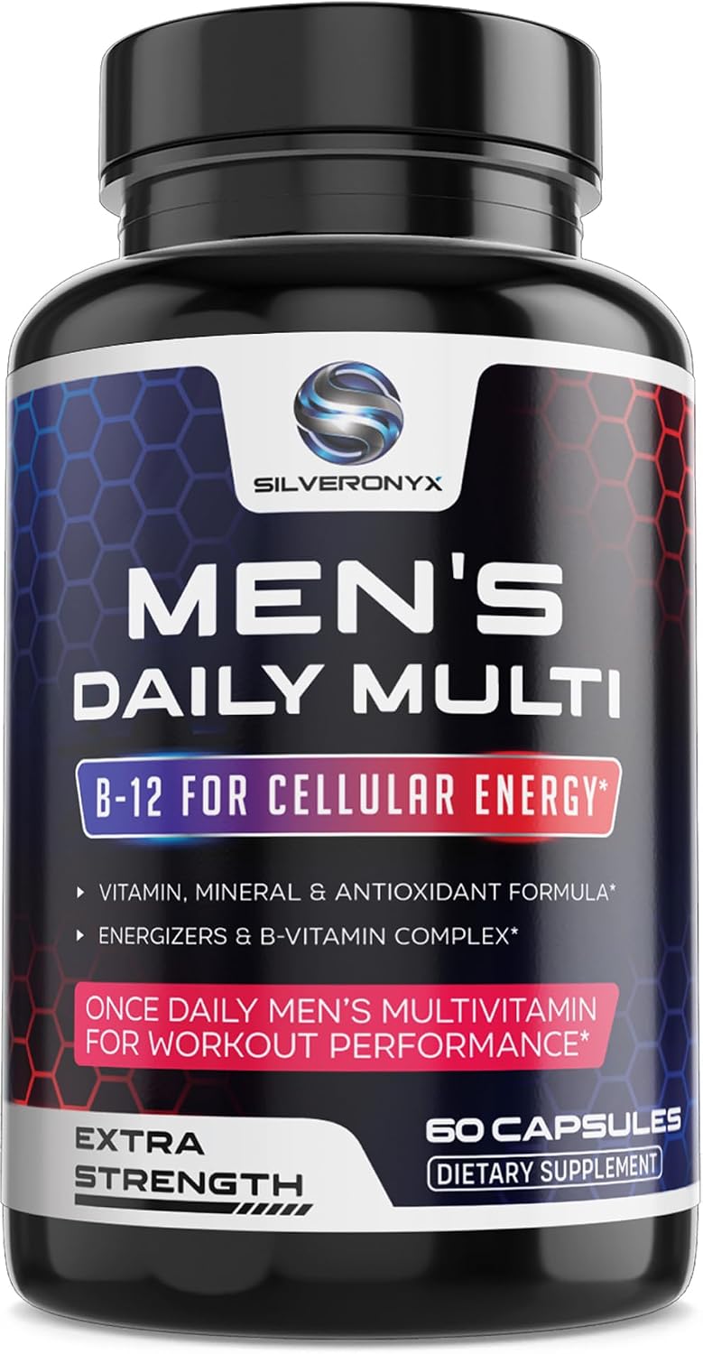 Multivitamínico para Hombres - Complejo de Vitaminas y Minerales, 60 Cápsulas