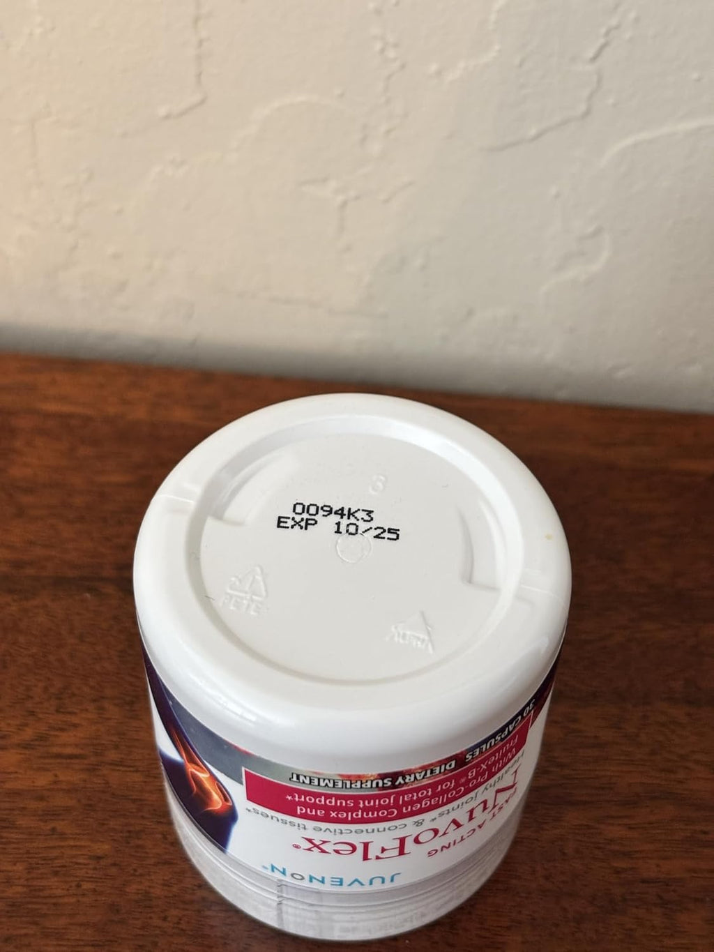 Juvenon NuvoFlex | Complejo para el apoyo articular con Colágeno, FruiteX-B, Glucosamina, Condroitina, Vitaminas K y B (30 Cápsulas)