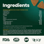 VetriScience Extra Strength Healthy Skin & Coat Chews, Omega Plus Suplemento para Perros con Omega 3, 6, 9, Aceite de Pescado y Biotina, Pato, 40 Masticables