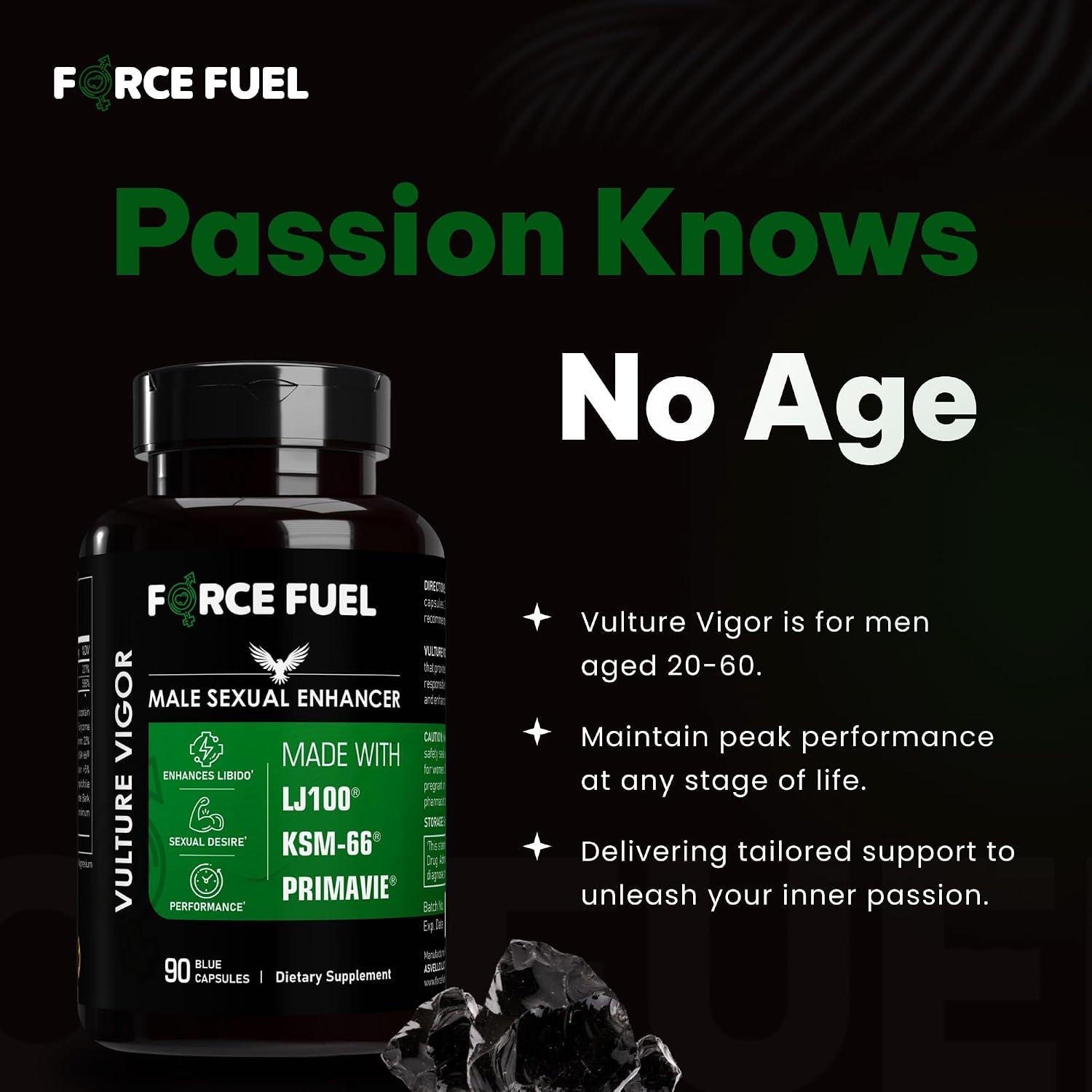 Vulture Vigor – Suplemento para el Rendimiento Masculino