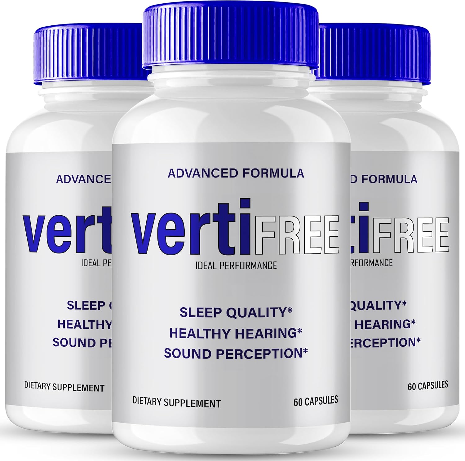 Vertifree Tinnitus Relief - Cápsulas para el Alivio del Acúfeno (3 Paquetes)
