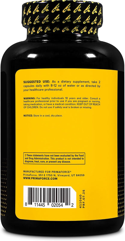 Primaforce EAA Cápsulas 1200mg, 180 Cápsulas, 90 Dosis - Aminoácidos Esenciales – Image 3