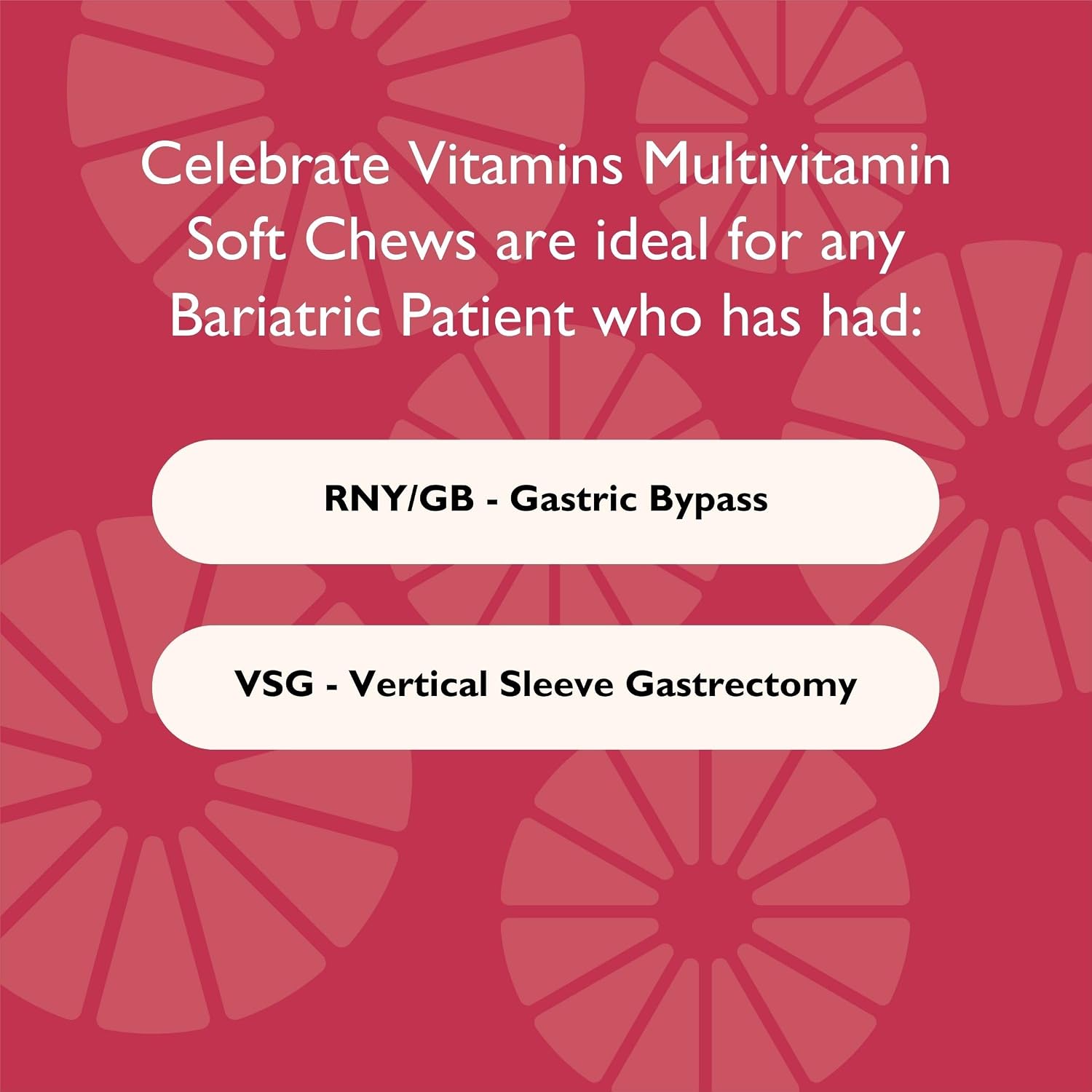 Celebrate Vitamins Multivitamínico Bariátrico en Pastillas Blandas, Berry, 180 uds